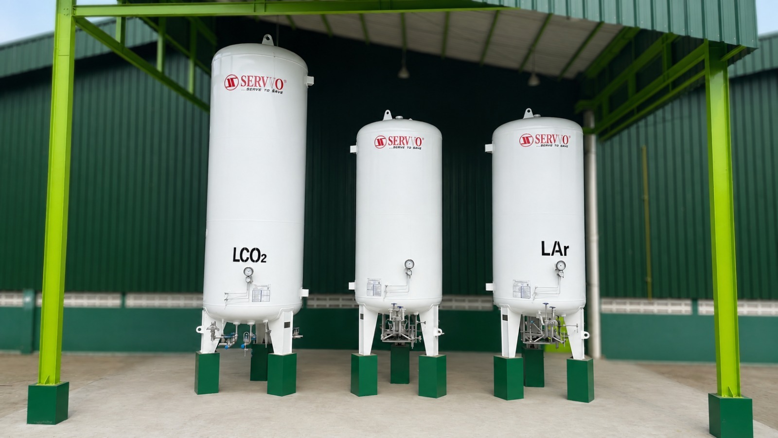 SERVVO storage tanks facility